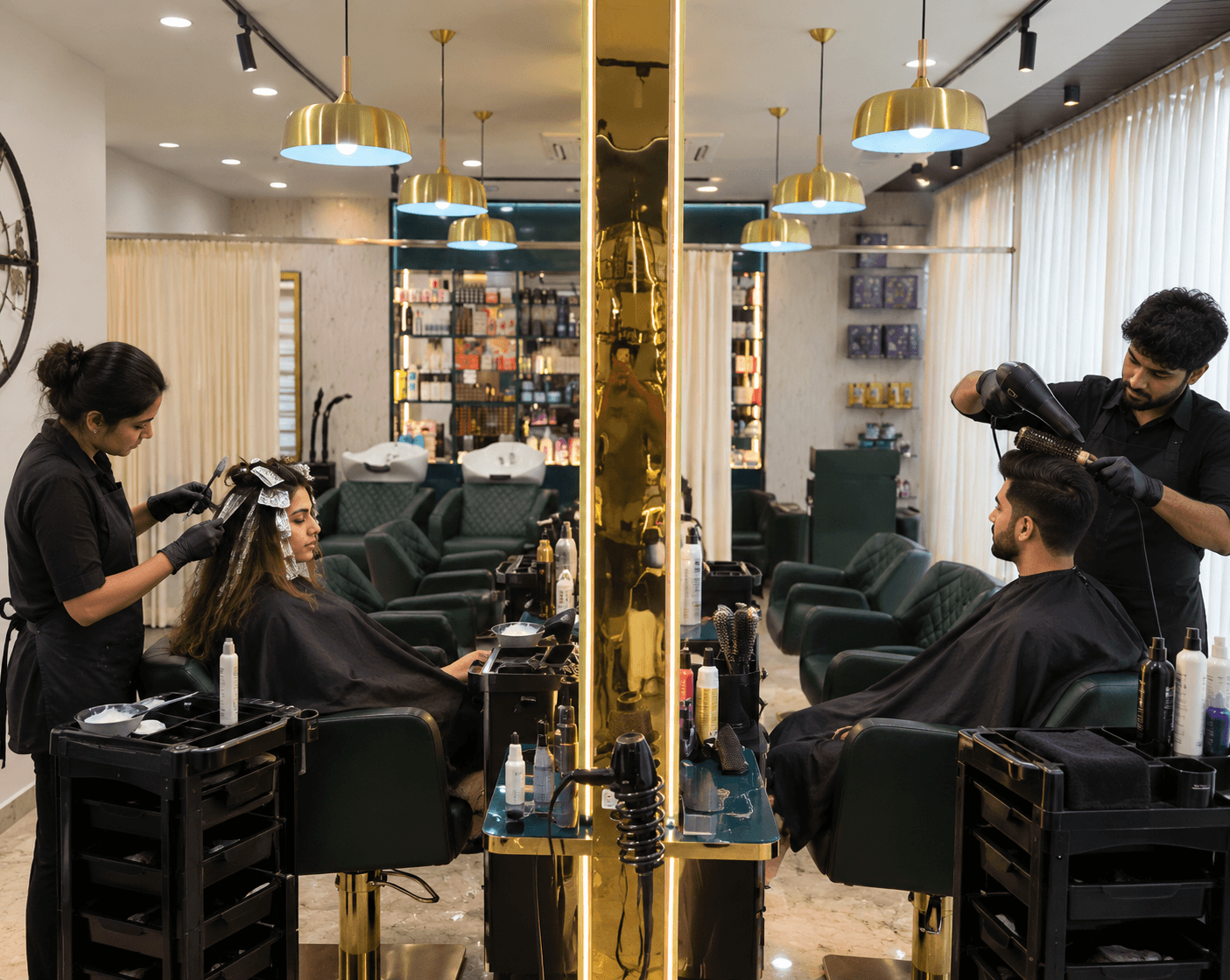 Hair Colour & Styling